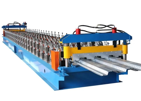 Автоматическая стальная напольная палуба роллообразовательная машина высокая точность