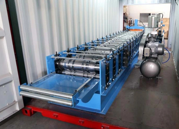 Исправленный тип крен панели крыши 0.4mm формируя Plc Lok шва машины контролировал
