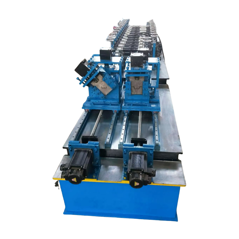 Настраиваемые двойные ряды C U Stud And Track Roll Forming Machine Скорость 10-25 м/мин