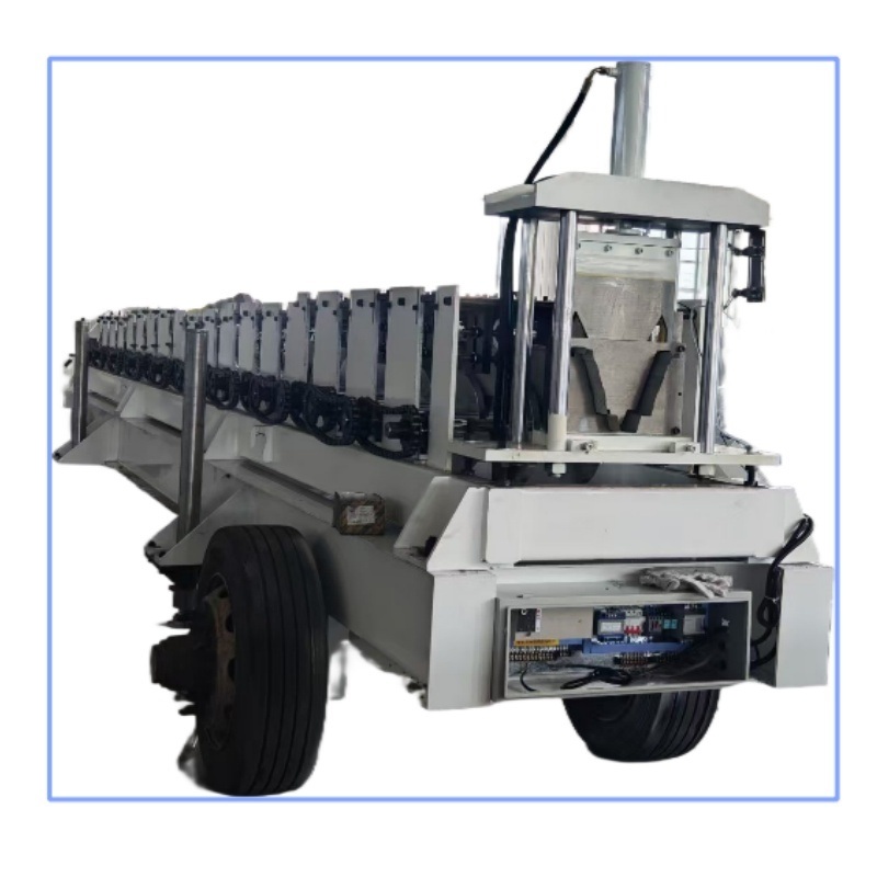 Mobile Vegetable Planting Trough Forming Machine with Hydraulic Motor 5.5KW and 8-15m/min Production Capacity for Greenhouse Vegetable Cultivation