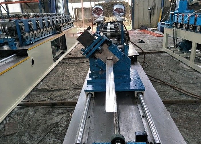 Настраиваемые двойные ряды C U Stud And Track Roll Forming Machine Скорость 10-25 м/мин