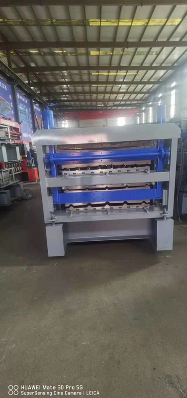 Машина крыши панели 4kw Ibr гофрировала лист металла стальной застекленный кафельный 3 слоя