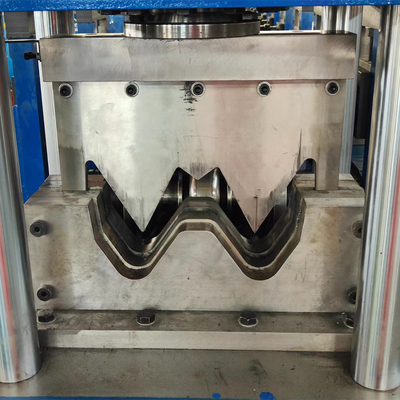 Машина для формования автодорожных ограждений с ПЛК (PLC Highway Guardrail Forming Machine) с диаметром ролика 80 мм