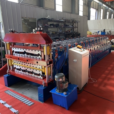 Застекленный крен черепицы 4kw формируя привод с цепной передачей машины