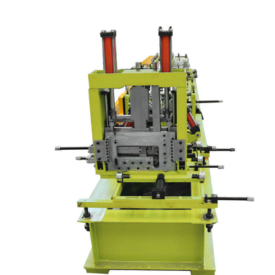 Регулируемая 45# стальная Cz Purlin Roll Forming Machine Гидравлический режим резки