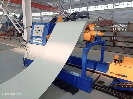 Станки для продольной резки рулонной стали PPGI Heavy Duty Deccoiler